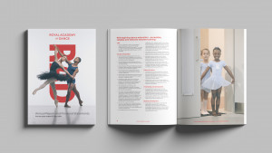 Annual Report and Accounts Design for the Royal Academy of Dance