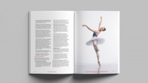 Annual Report and Accounts Design for the Royal Academy of Dance