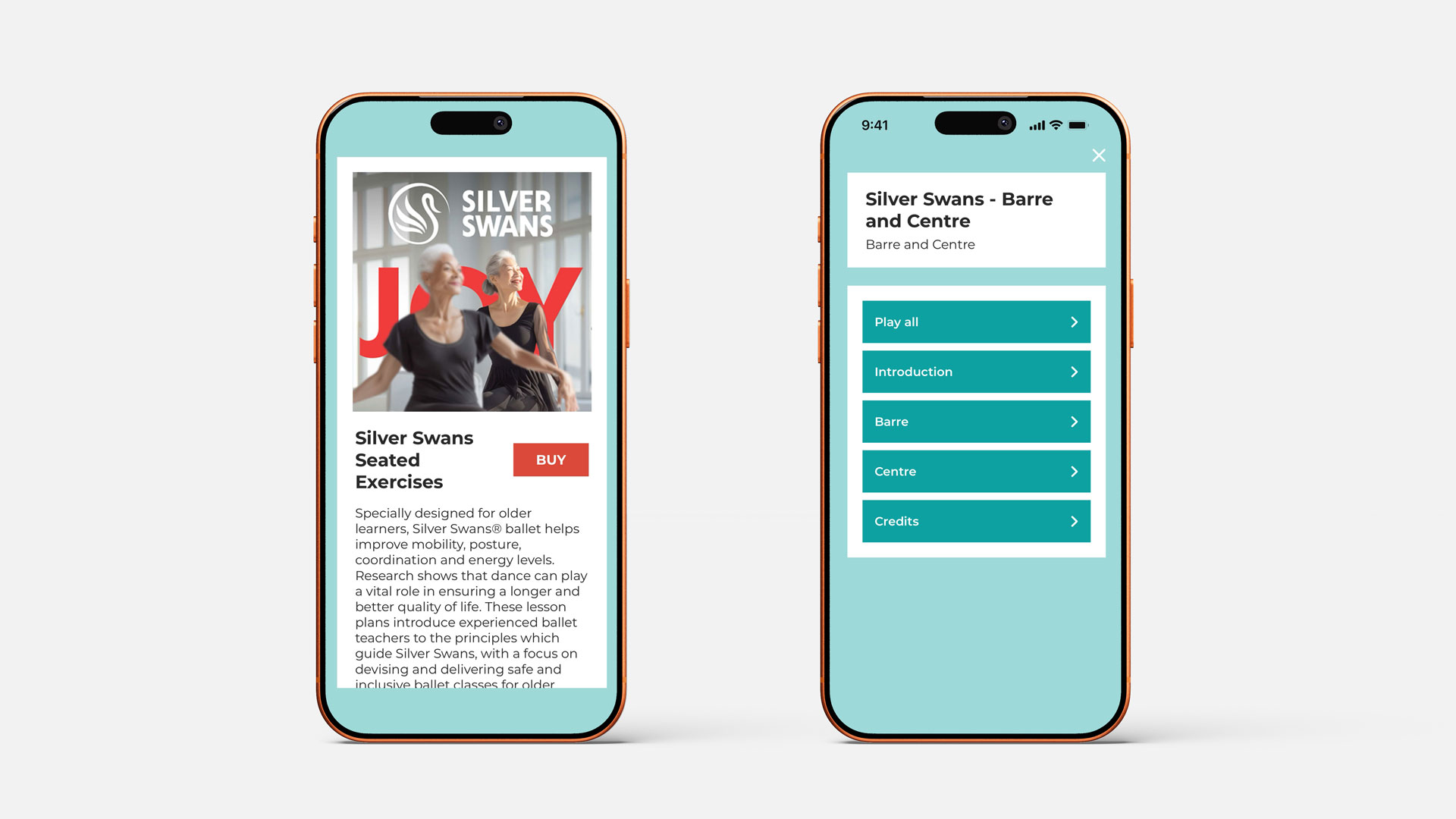 RAD-app-wip-3 App reskin and redesign for the Royal Academy of Dance